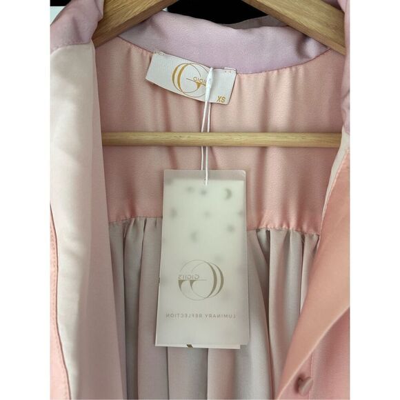 NWT Gigii’s Serenity Pink & Purple Button Front Maxi Dress Size XS MSRP $523 - Picture 9 of 9